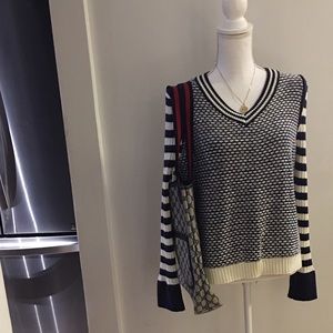 Authentic Tory Burch Sailor Sweater